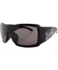 ROLLED Black/Gambler Hip-Hop Sunglasses sold by Giant Vintage