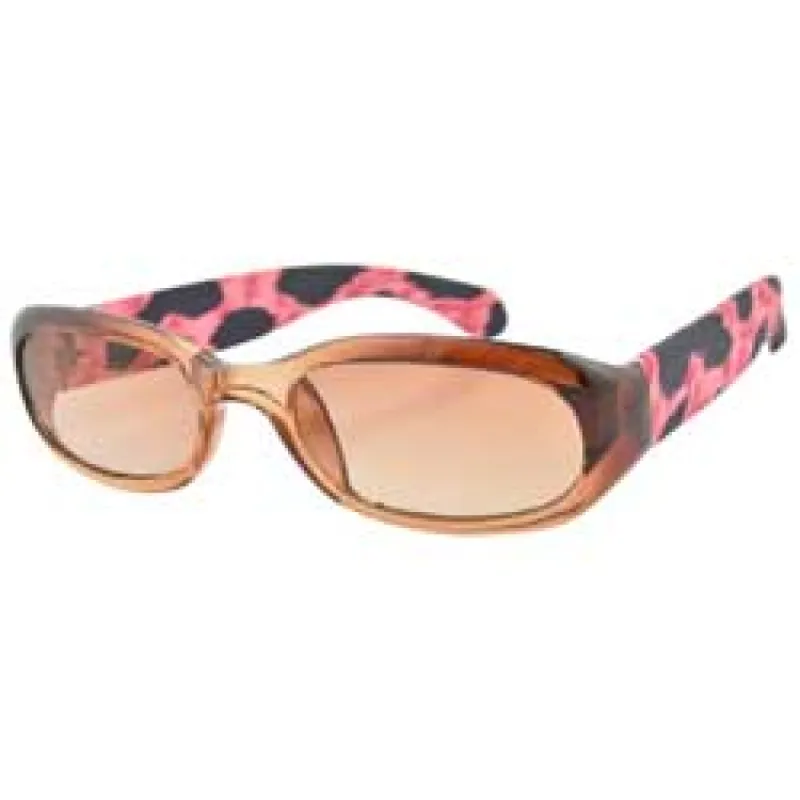 JANE'S Demi/Pink Square Sunglasses sold by Giant Vintage