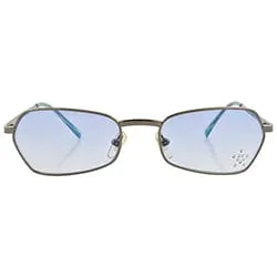 T.Y.V.M. Blue/Star Rimless Sunglasses sold by Giant Vintage