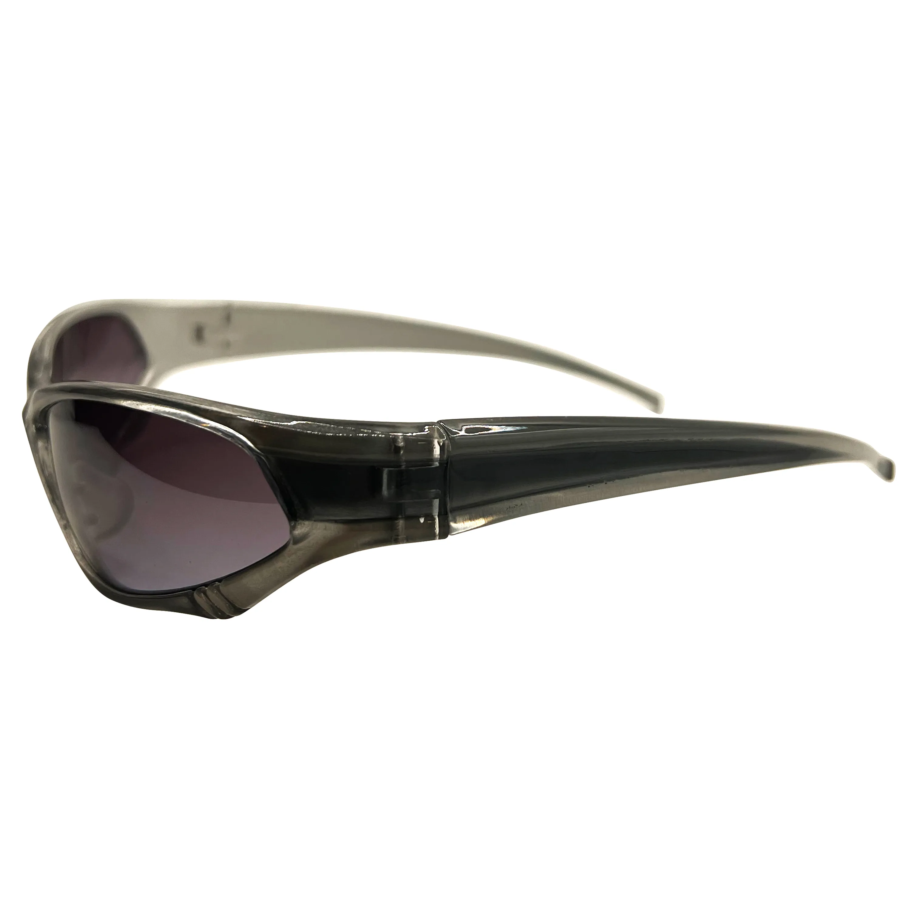 TWERK Smoke/Silver Fashion Sports Sunglasses sold by Giant Vintage product image thumbnail 2