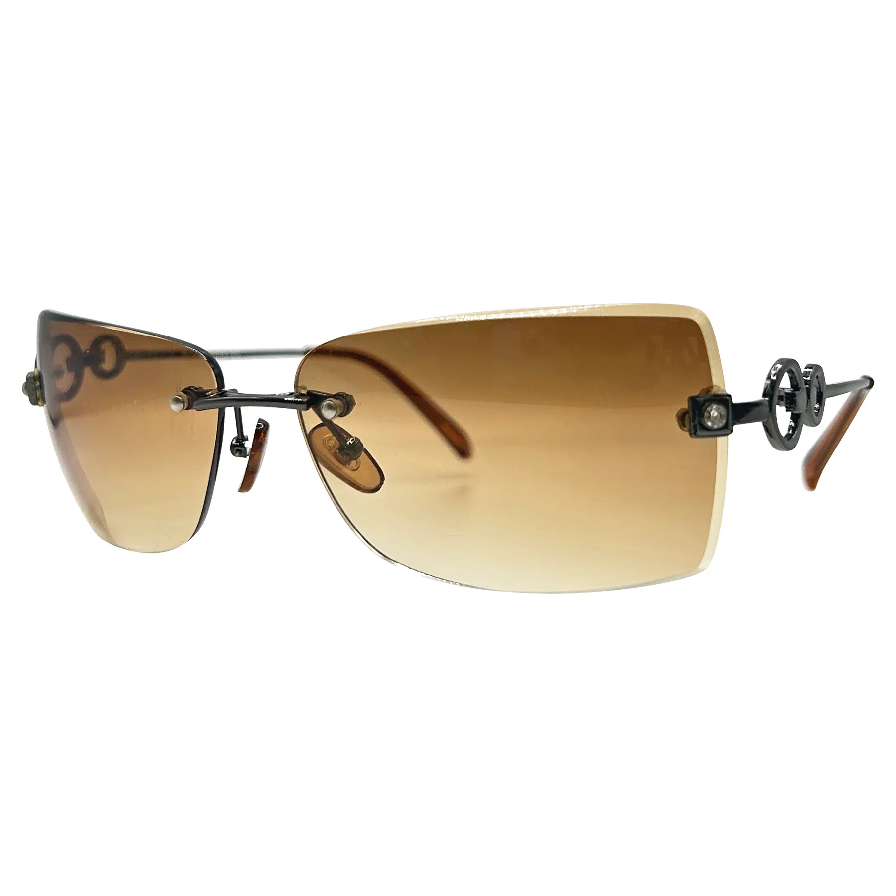 WINNERS Rimless Sunglasses sold by Giant Vintage product image thumbnail 3