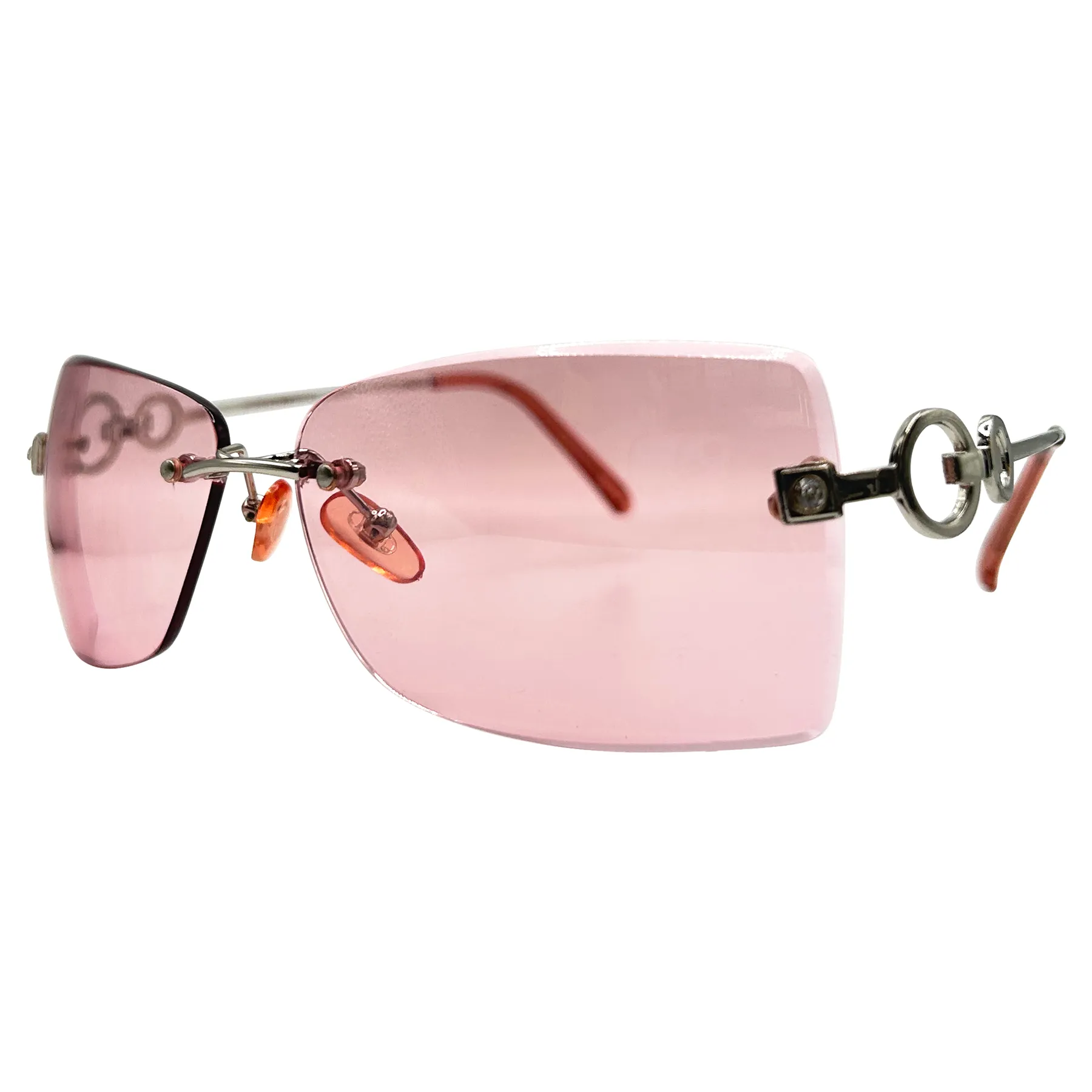WINNERS Rimless Sunglasses sold by Giant Vintage product image thumbnail 5