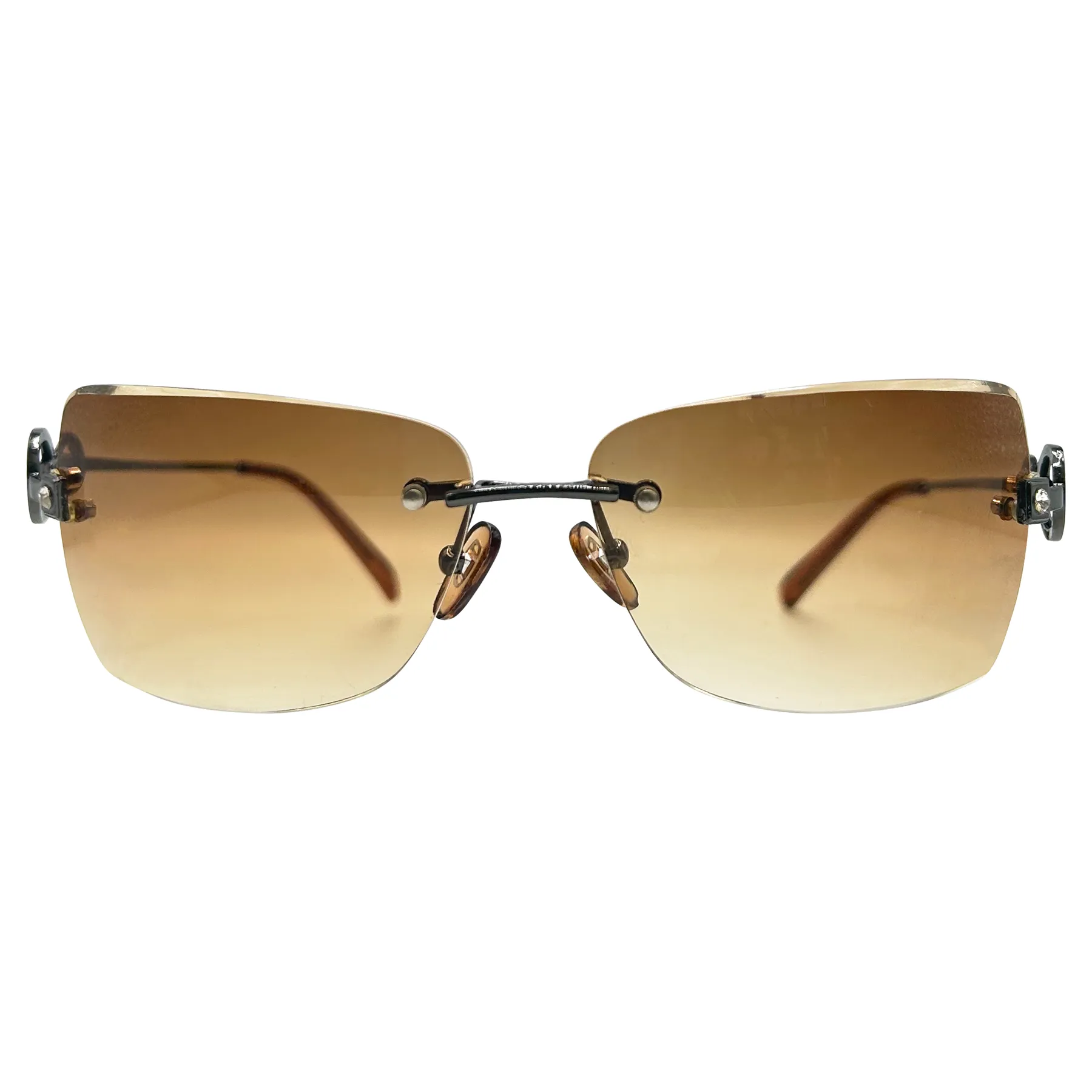 WINNERS Rimless Sunglasses sold by Giant Vintage product image thumbnail 4