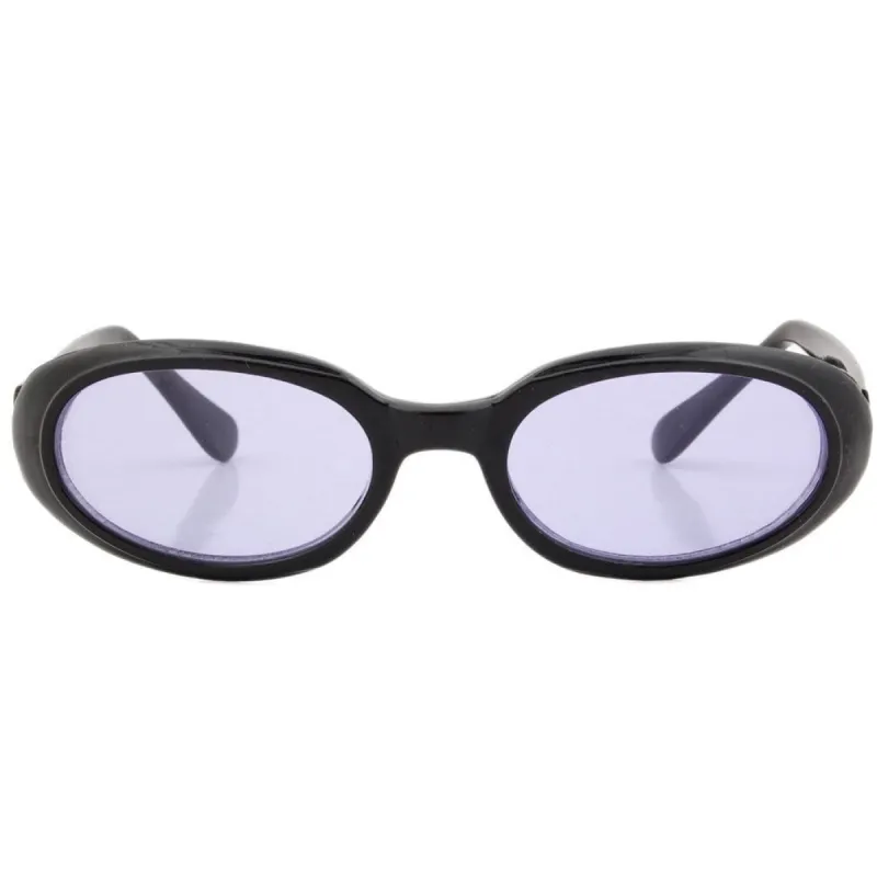 BURGER Purple Oval Sunglasses sold by Giant Vintage