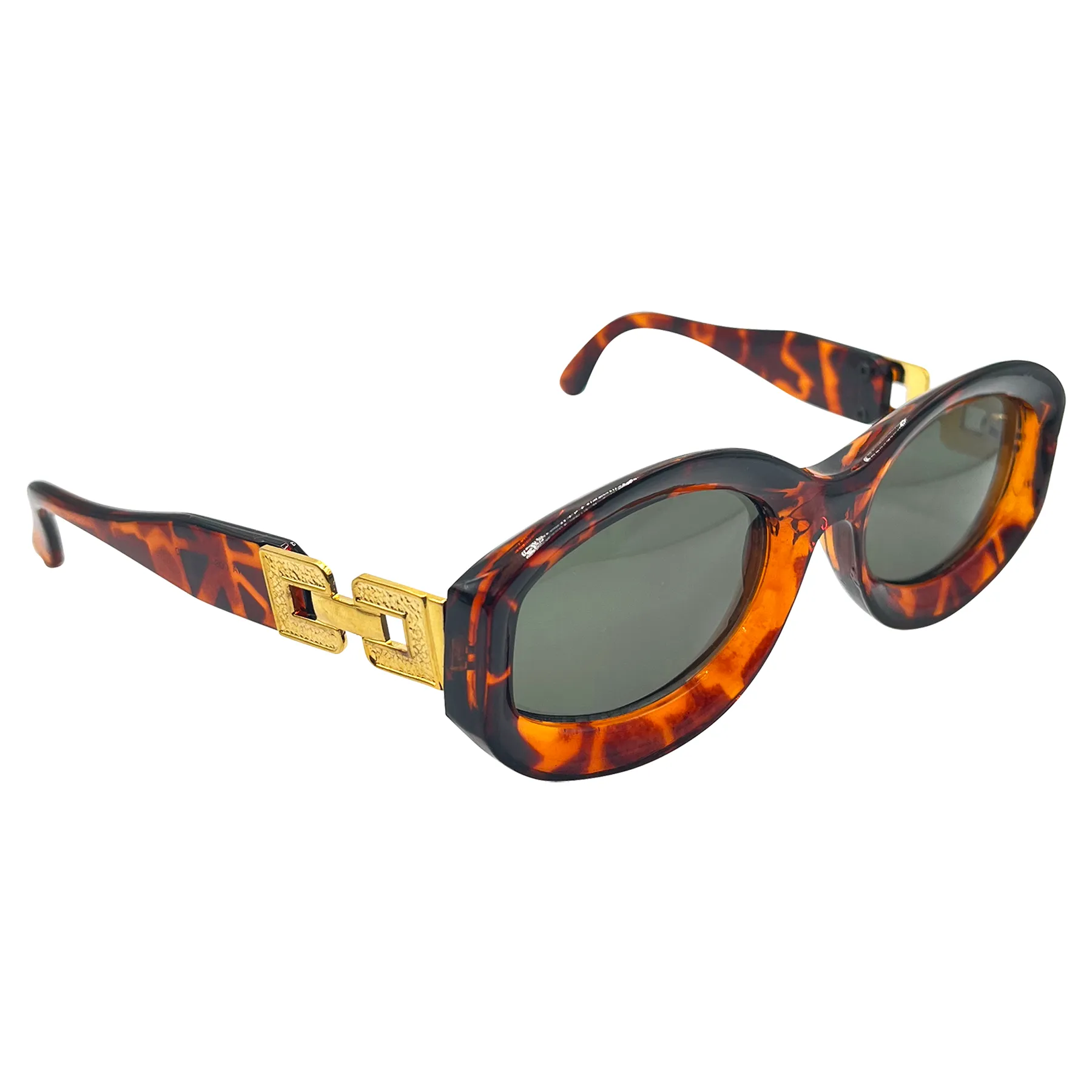 KIKA Tortoise/G15 Mod Square Sunglasses sold by Giant Vintage product image thumbnail 2