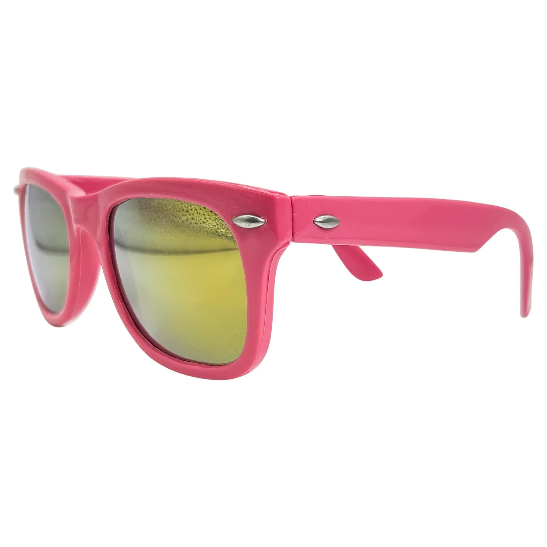 WAY-O Hot Pink 80s Sunglasses sold by Giant Vintage product image thumbnail 2