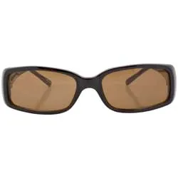 SEVEN Black/Brown Square Sunglasses sold by Giant Vintage