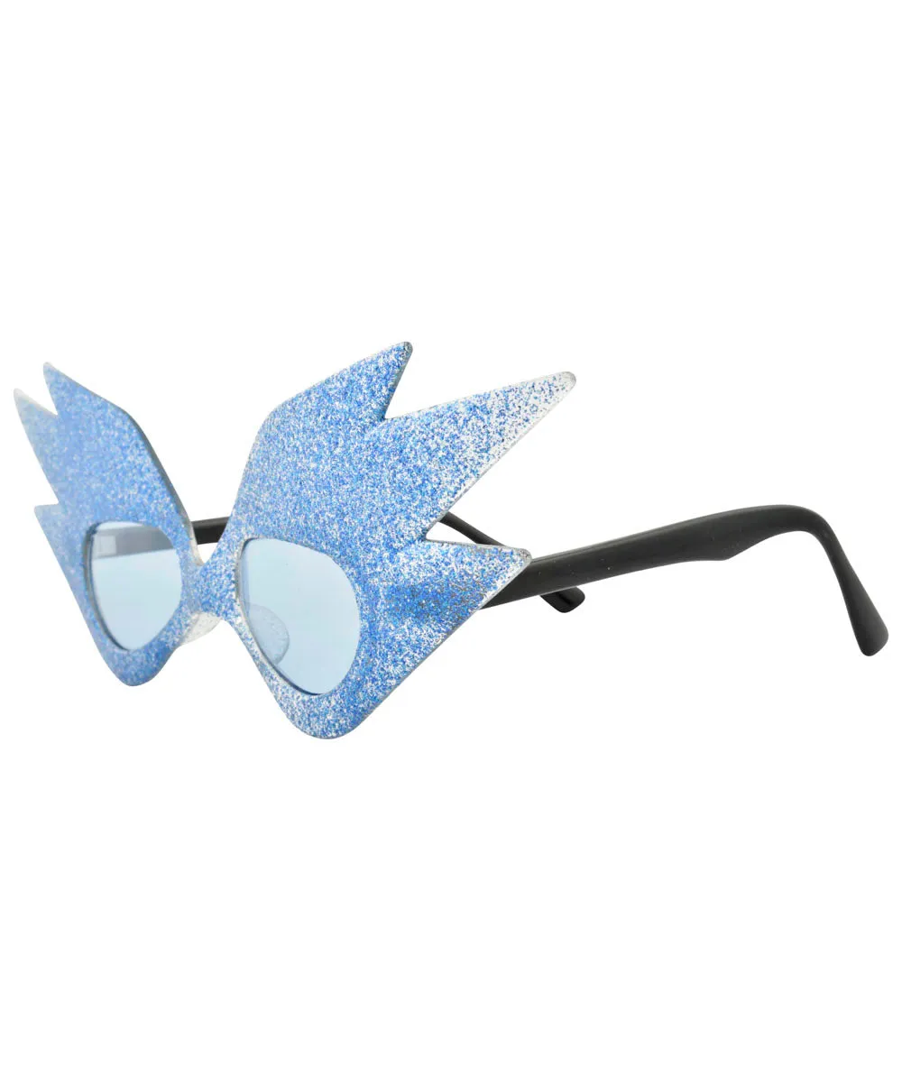 WONDERMENT Blue Freaky Cat-Eye Sunglasses sold by Giant Vintage product image thumbnail 2