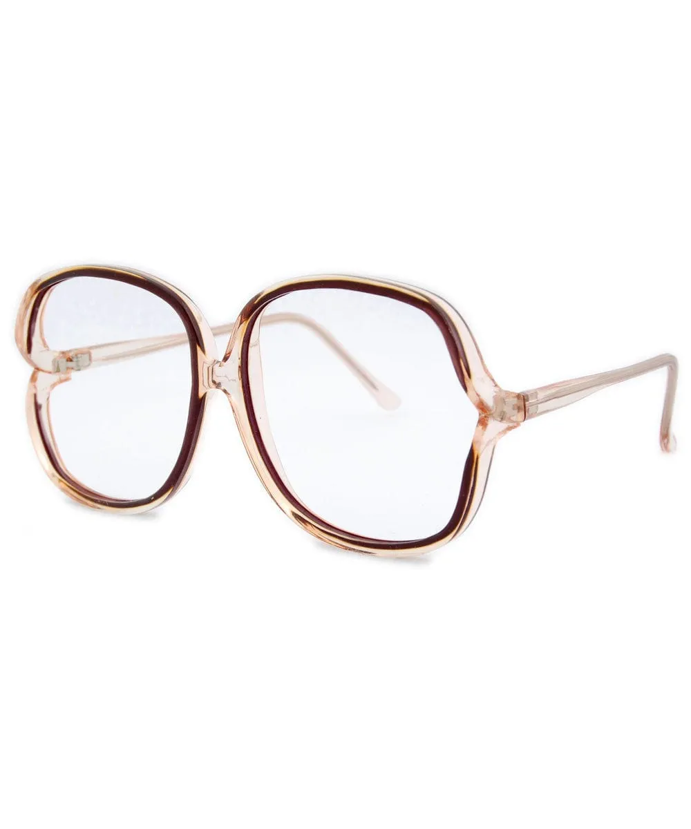 SLOANE tan/Clear sold by Giant Vintage product image thumbnail 2