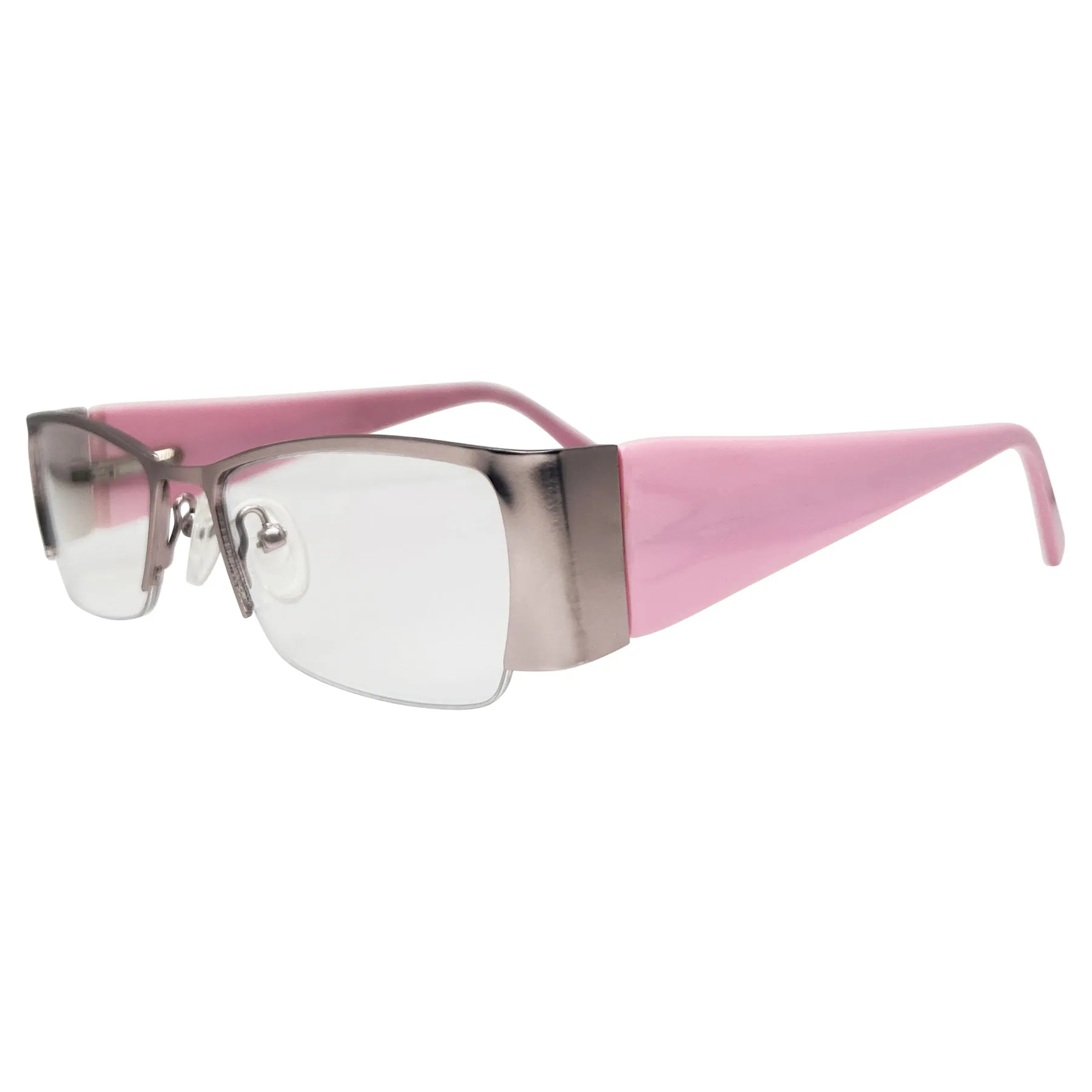 MEOW Bayonetta-Style Clear Glasses sold by Giant Vintage product image thumbnail 3