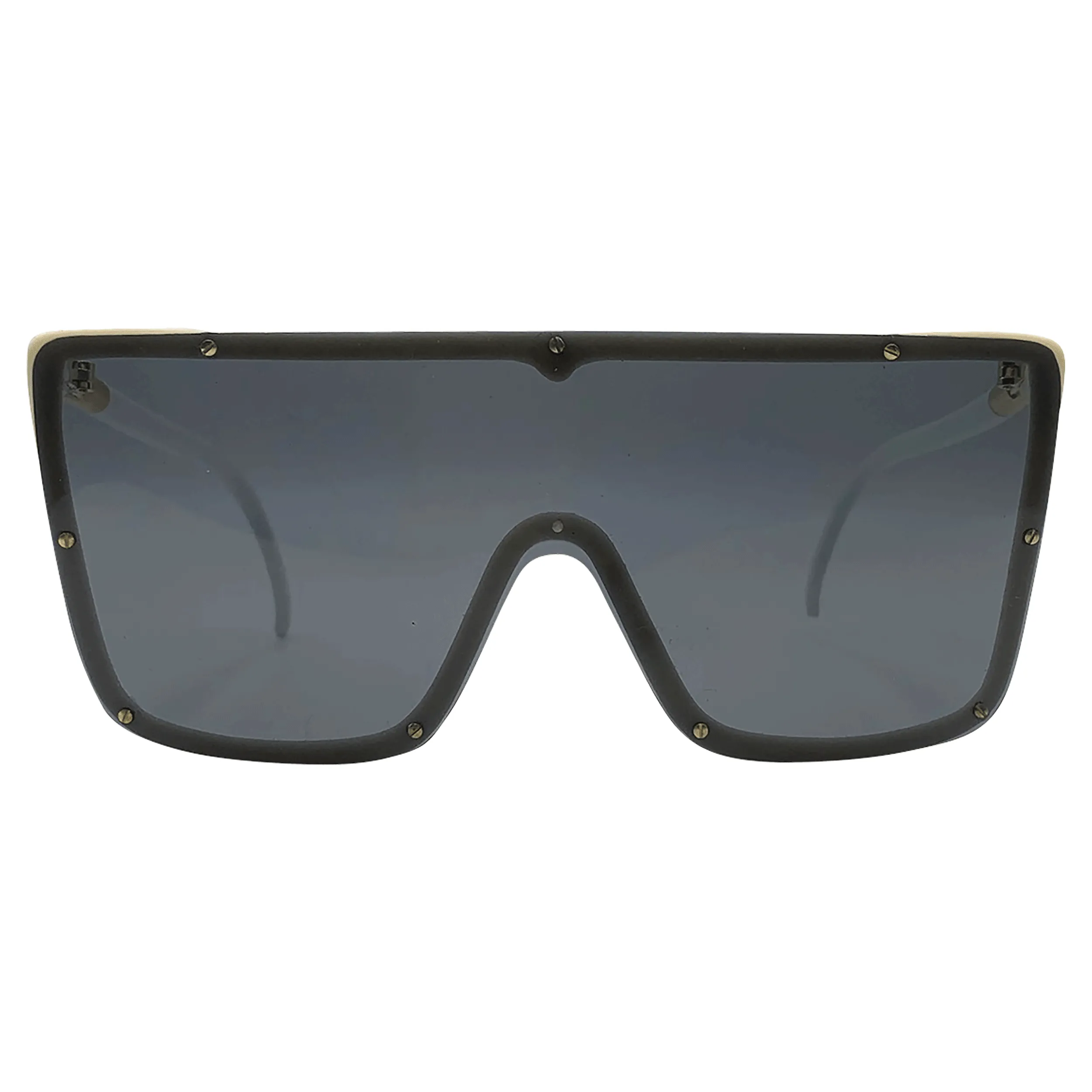 YOKOFLAT Oversized Shield Vintage Sunglasses sold by Giant Vintage product image thumbnail 5