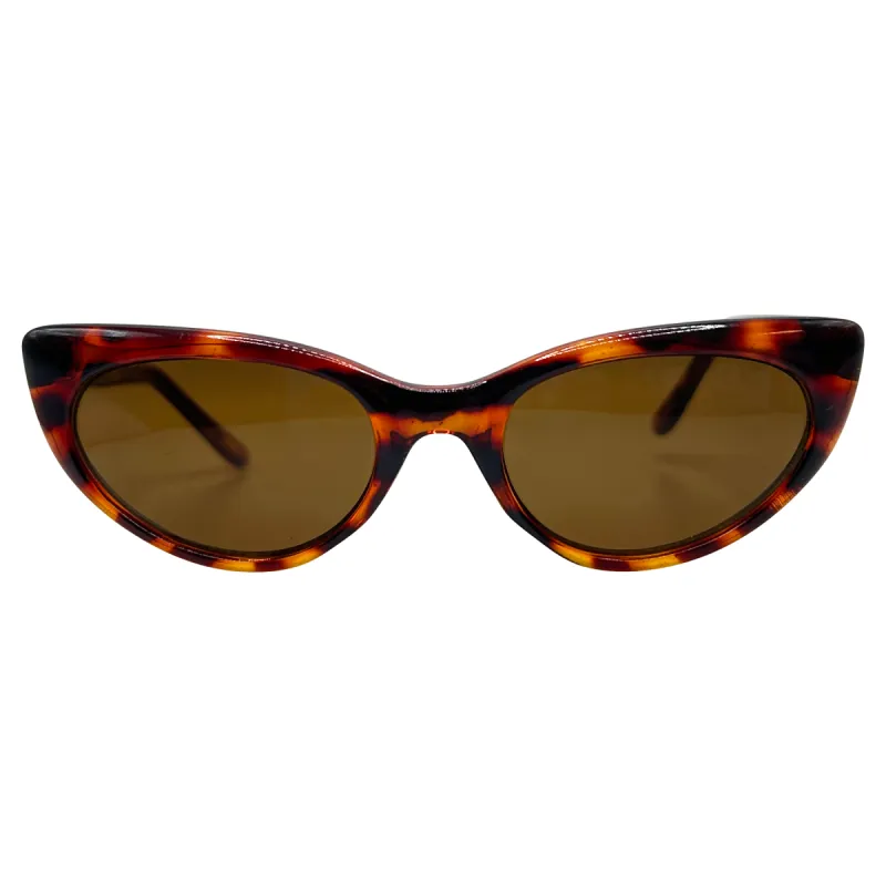 ELI Tortoise Cat-Eye Sunglasses sold by Giant Vintage