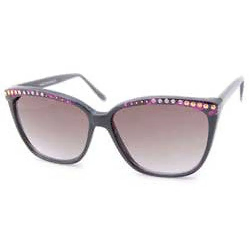 CAMILLE Magenta Cat-Eye Sunglasses sold by Giant Vintage