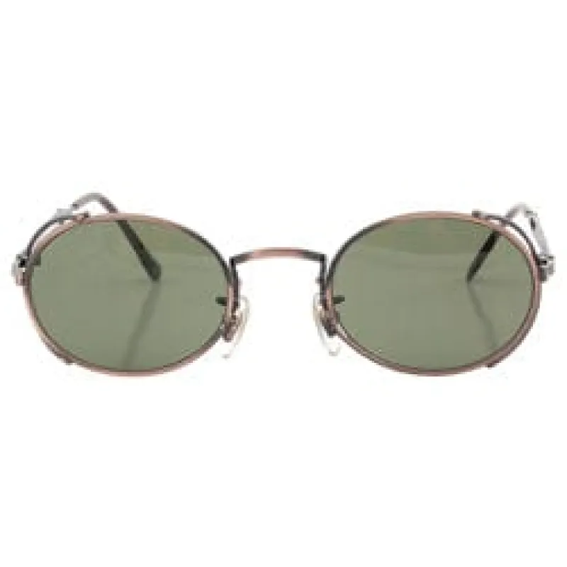 HARRIS Copper Oval Sunglasses sold by Giant Vintage