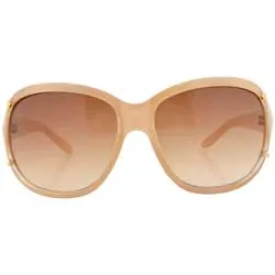 GLOBAL Caramel Oversized Sunglasses sold by Giant Vintage