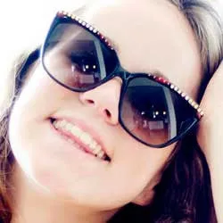 CAMILLE Red Cat-Eye Sunglasses sold by Giant Vintage