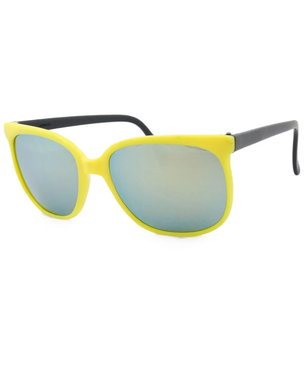 BAY Yellow/Black Mens Sunglasses sold by Giant Vintage product image thumbnail 2