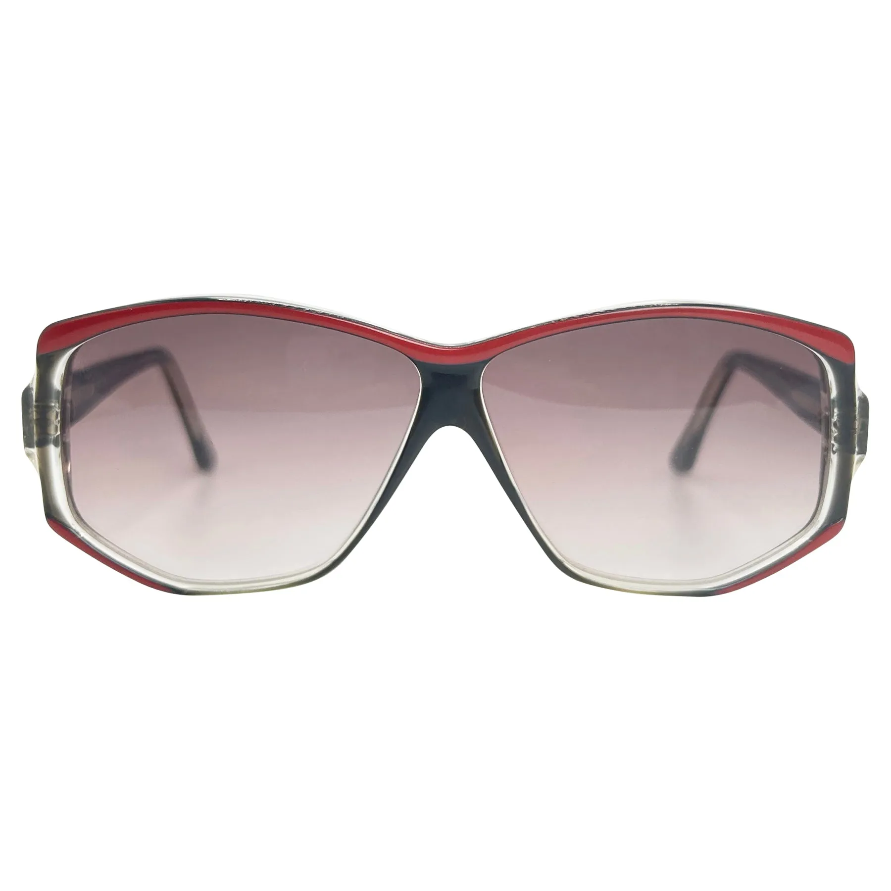SCORE Black/Hot Pink 80s Sunglasses sold by Giant Vintage