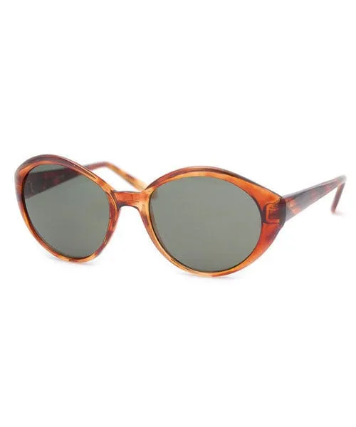 WEBB Tortoise 60s Mod Round Sunglasses sold by Giant Vintage product image thumbnail 2