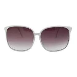 BONNIE White 80s Sunglasses sold by Giant Vintage