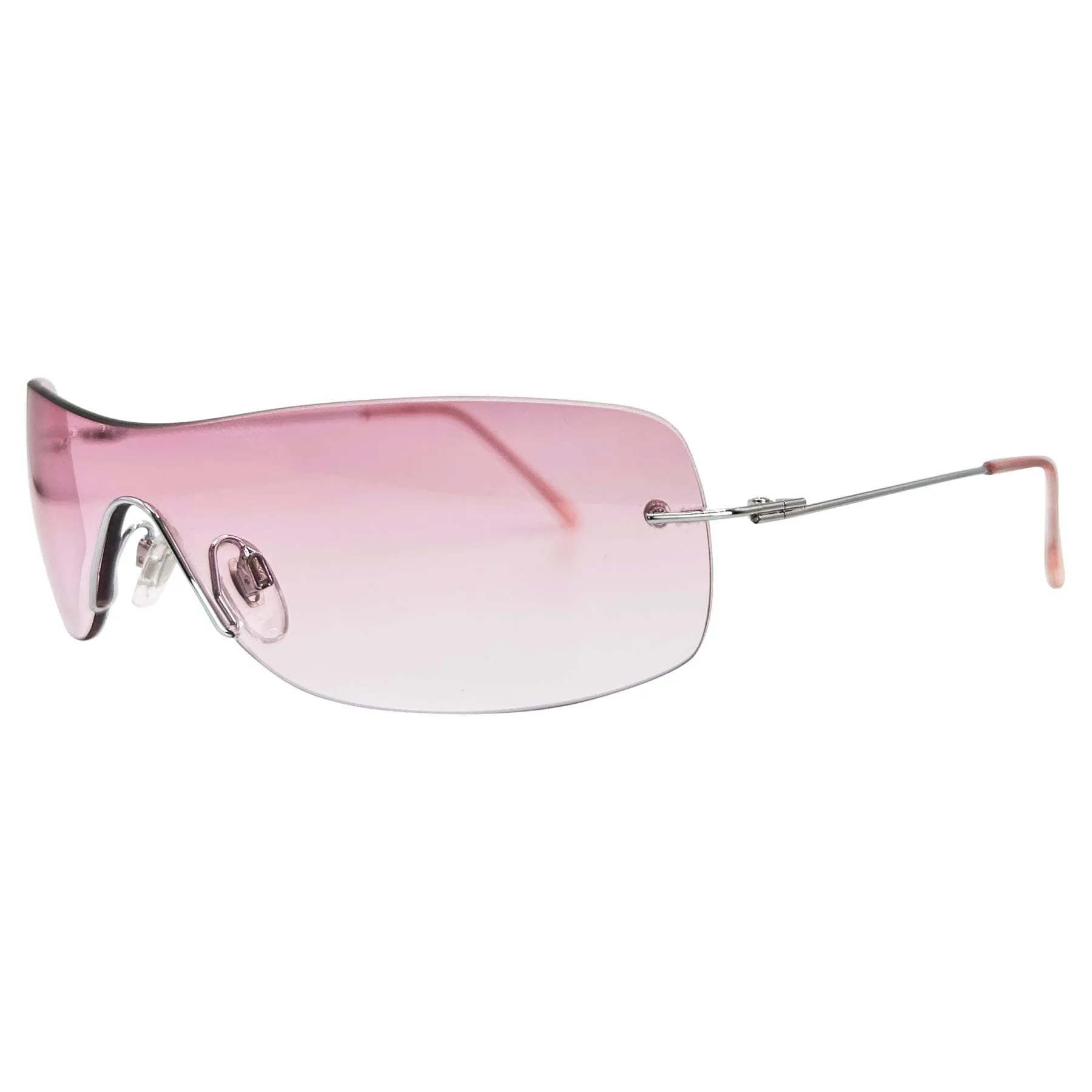 JUICY Rimless Shield Sunglasses sold by Giant Vintage product image thumbnail 4