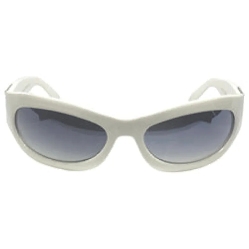 BERRYLICIOUS White Round Sunglasses sold by Giant Vintage