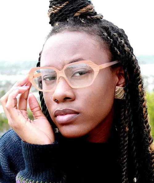 PARFAIT Taffy Clear Glasses sold by Giant Vintage product image thumbnail 3