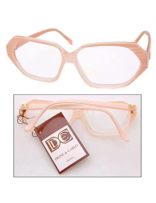 PARFAIT Taffy Clear Glasses sold by Giant Vintage product image thumbnail 2