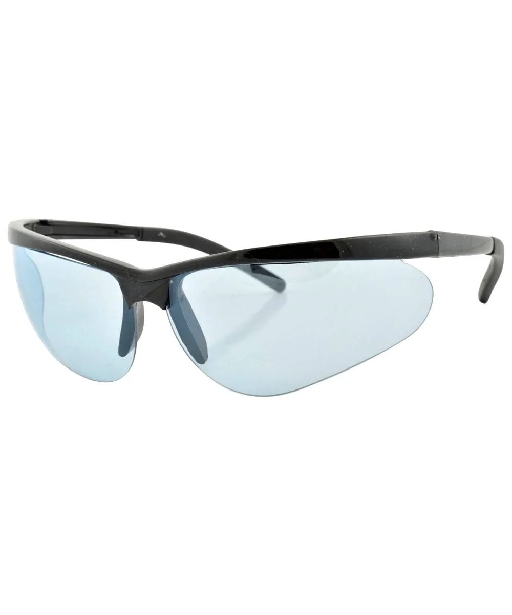 MANIMAL Blue/Black Sports Sunglasses sold by Giant Vintage product image thumbnail 2
