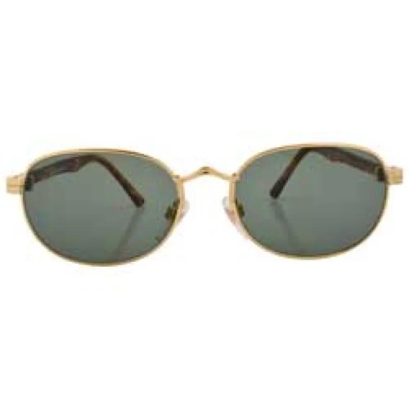 CREST Gold Square Sunglasses sold by Giant Vintage