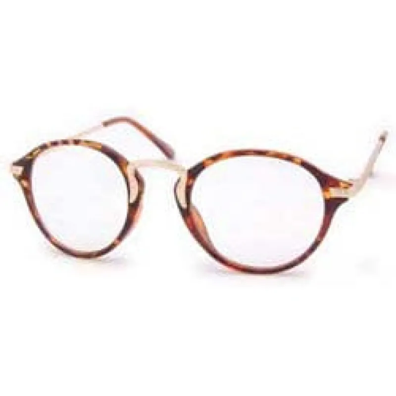 WELLER Tortoise Clear Glasses sold by Giant Vintage