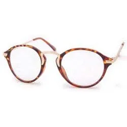 WELLER Tortoise Clear Glasses sold by Giant Vintage