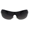 LOYALTY Gunmetal/Smoke Rimless Sunglasses sold by Giant Vintage