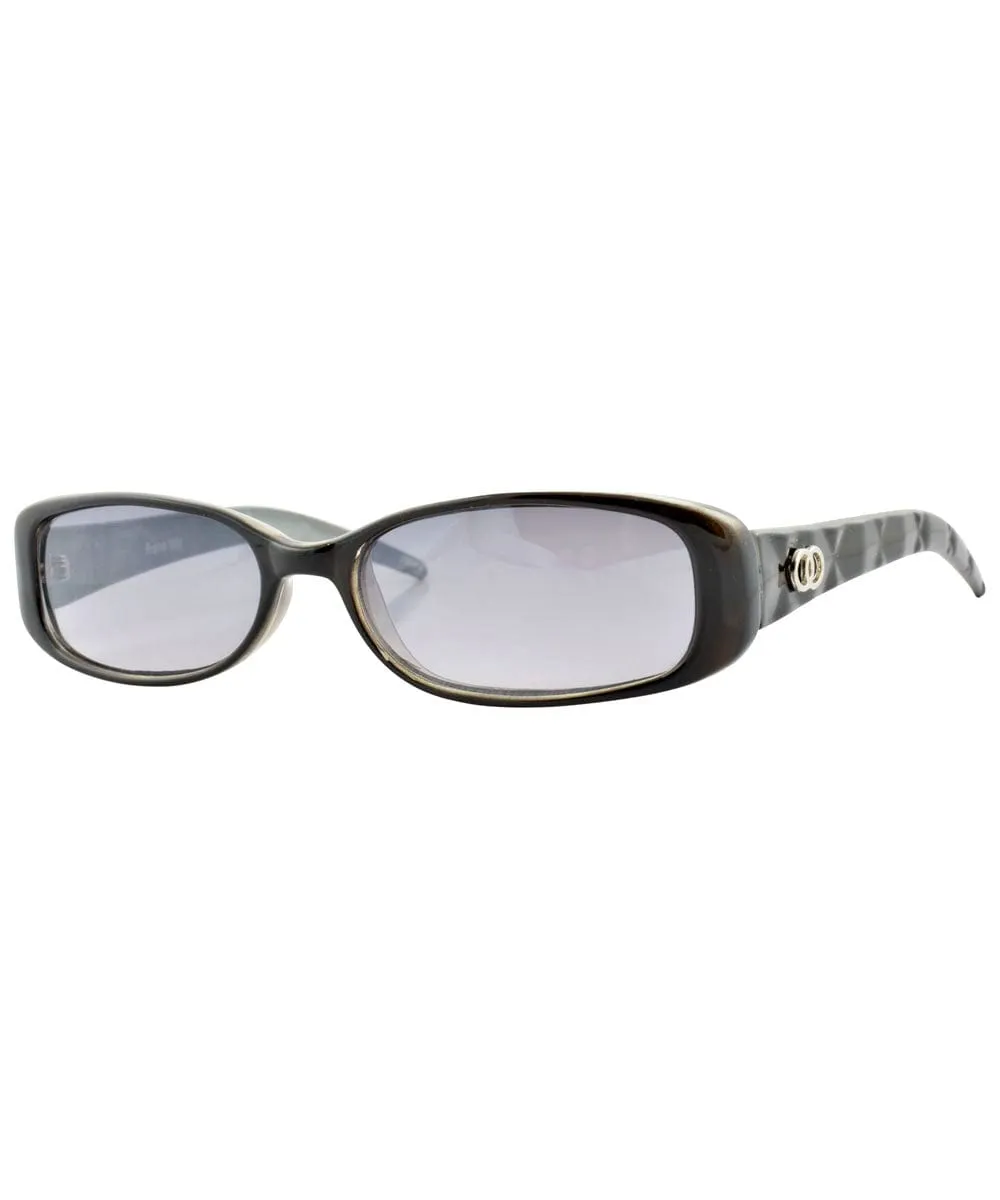 IDEALS Smoke Square Sunglasses sold by Giant Vintage product image thumbnail 2
