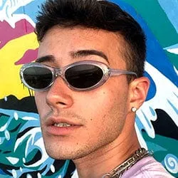 PARKER Crystal Blue Cat-Eye Sunglasses sold by Giant Vintage product image thumbnail 2