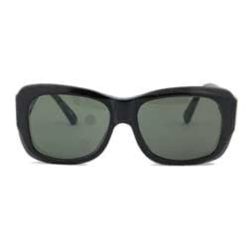 EGO Black Square Sunglasses sold by Giant Vintage