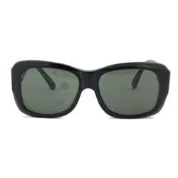 EGO Black Square Sunglasses sold by Giant Vintage
