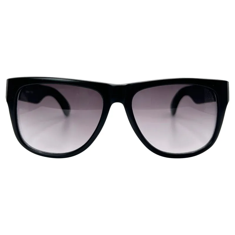PALISADES Matte Black Sunglasses sold by Giant Vintage