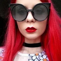 FRANNIE Black/Silver Cat-Eye Sunglasses sold by Giant Vintage