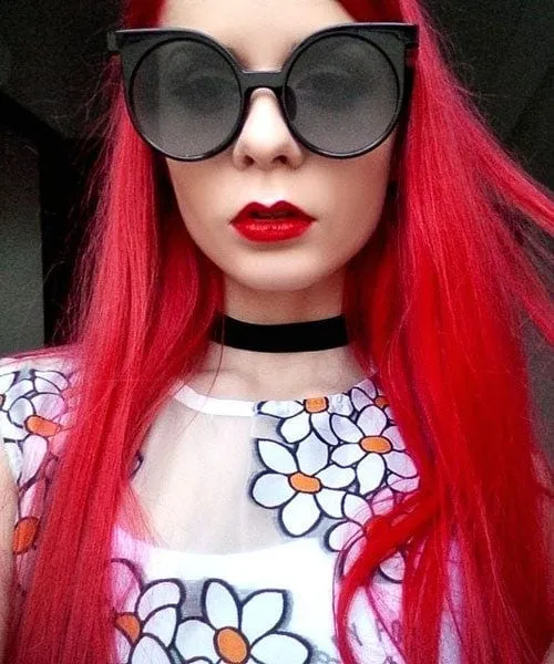 FRANNIE Black/Silver Cat-Eye Sunglasses sold by Giant Vintage product image thumbnail 5