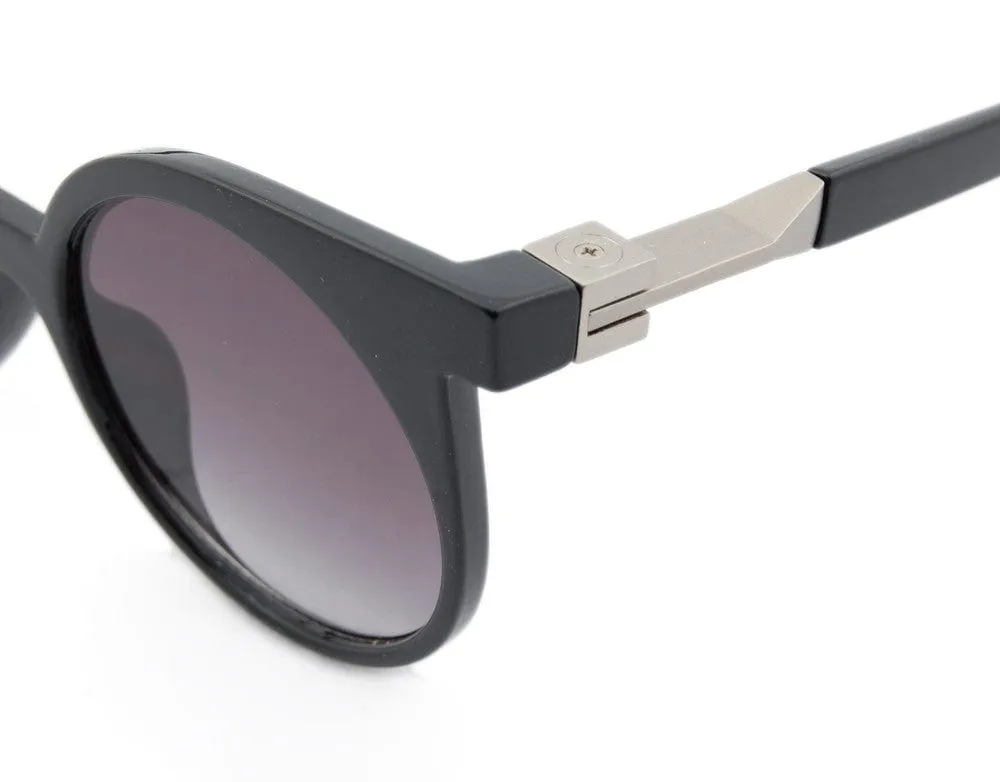 FRANNIE Black/Silver Cat-Eye Sunglasses sold by Giant Vintage product image thumbnail 4
