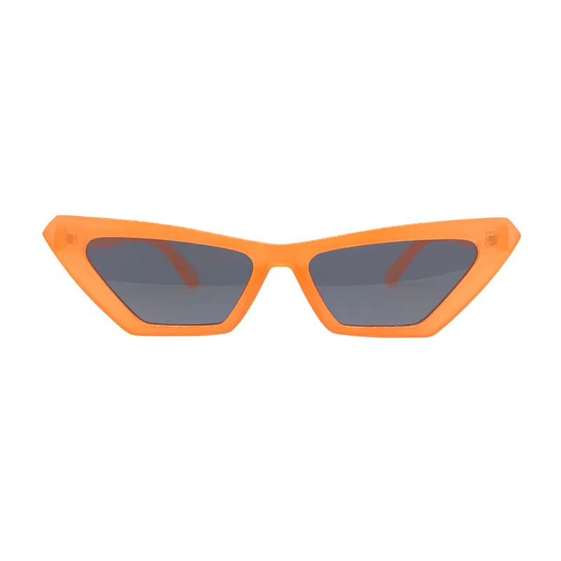 ANNABELLE Neon Orange Cat-Eye Sunnies sold by Giant Vintage