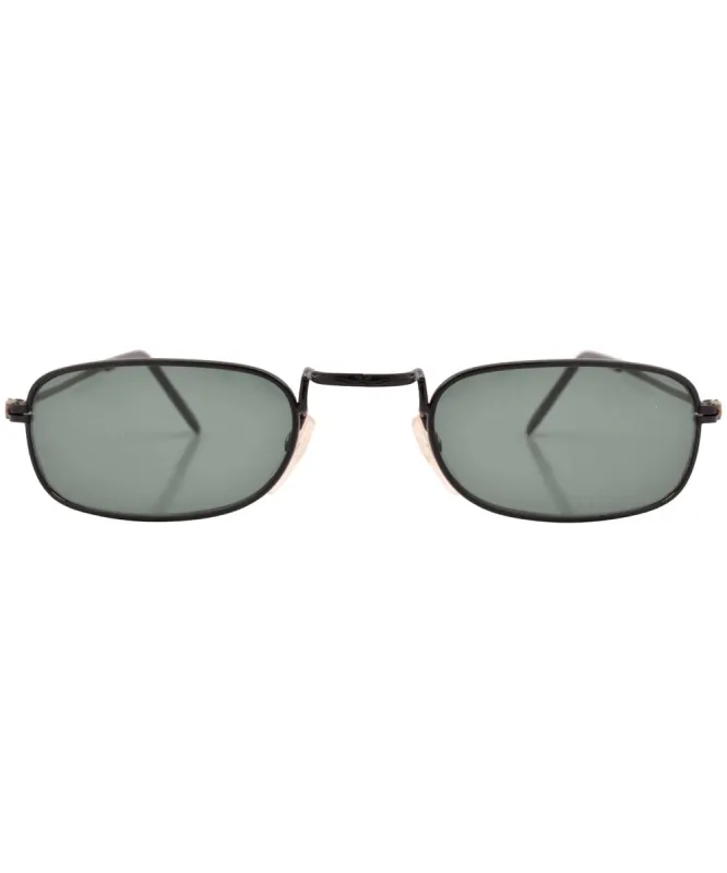 RAYS Black/G15 Square Sunglasses sold by Giant Vintage