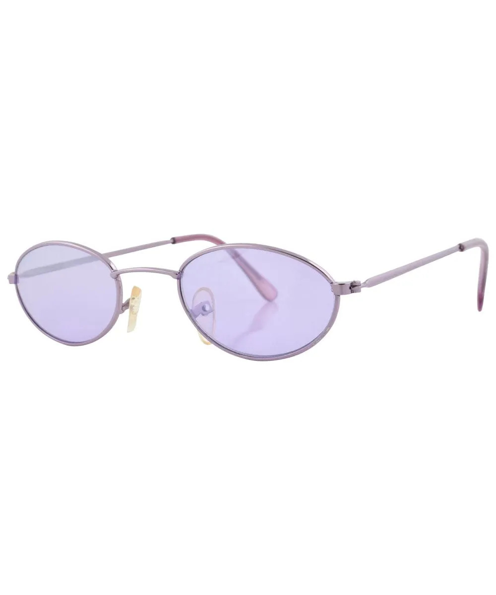 BUMP Purple Oval Sunglasses sold by Giant Vintage product image thumbnail 2