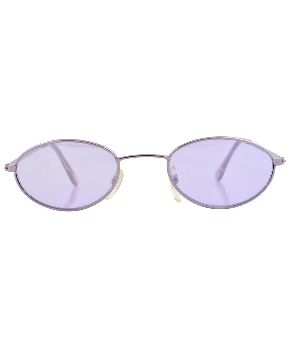 BUMP Purple Oval Sunglasses sold by Giant Vintage product image thumbnail 3