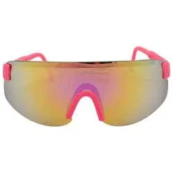FRESH Pink Shield Sunglasses sold by Giant Vintage