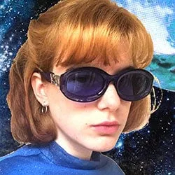 KIKA Blue 90s Sunglasses sold by Giant Vintage