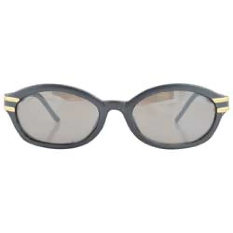 MELLIE Gray Oval Sunglasses sold by Giant Vintage