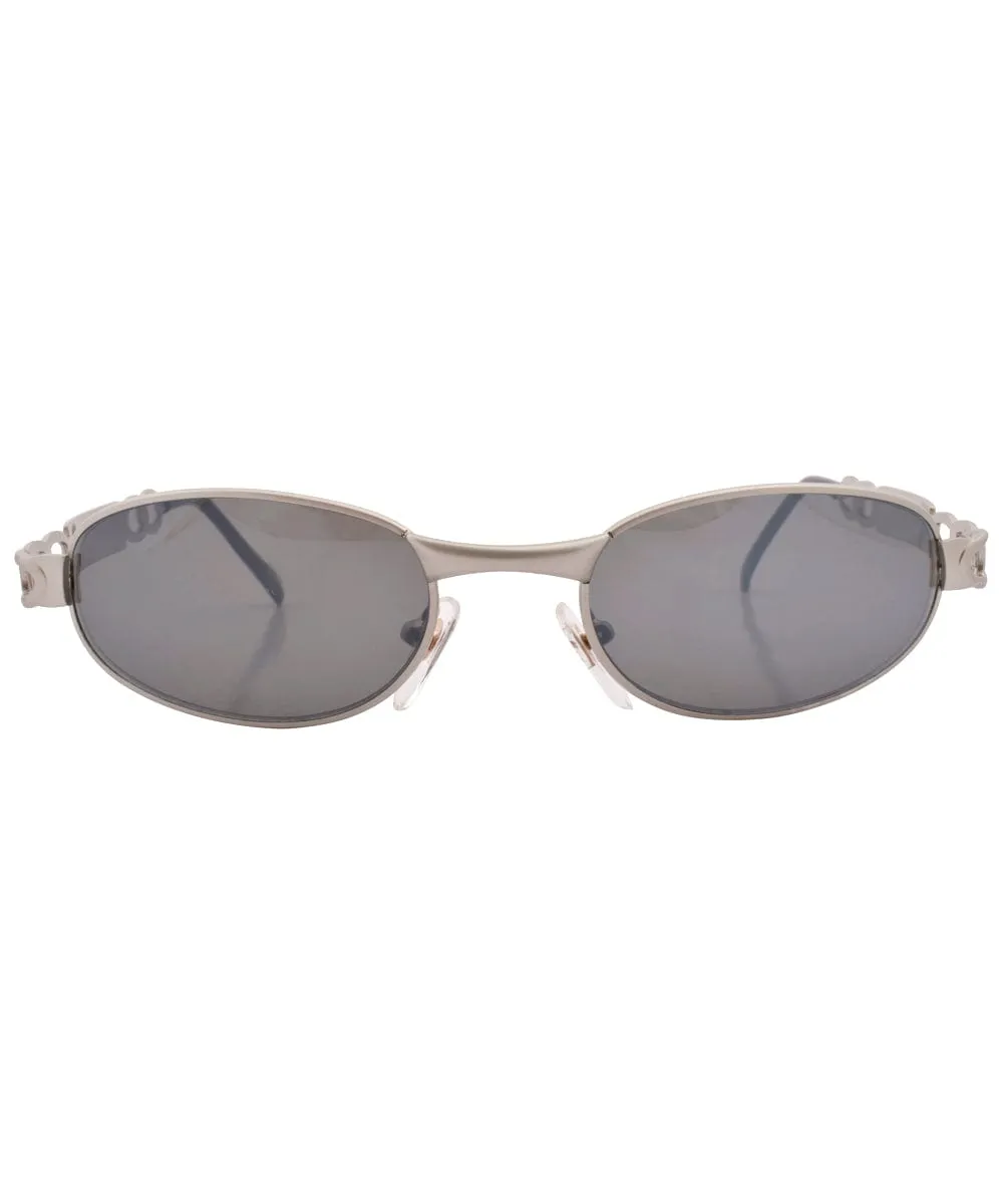 VEXXED Silver Indie Sunglasses sold by Giant Vintage product image thumbnail 3