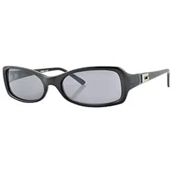 ITCHIN' Black/Smoke Square Sunglasses sold by Giant Vintage